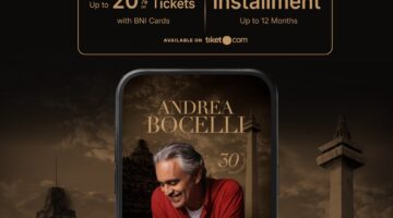 BNI Buka Presale Eksklusif Tiket Konser Andrea Bocelli, Diskon hingga 20 persen